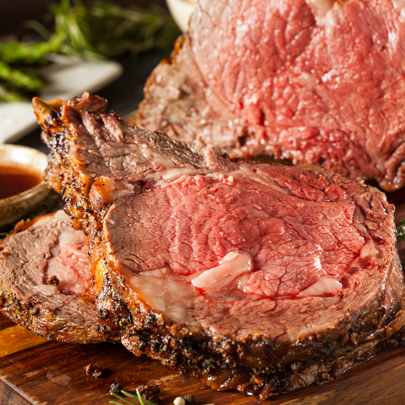 W Sauce Prime Rib with Fireshire Horseradish Sauce