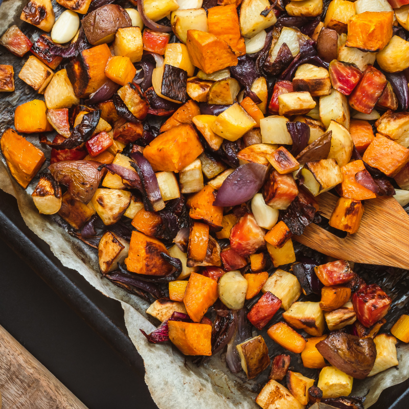 Wagyu Beef Tallow Roasted Vegetables