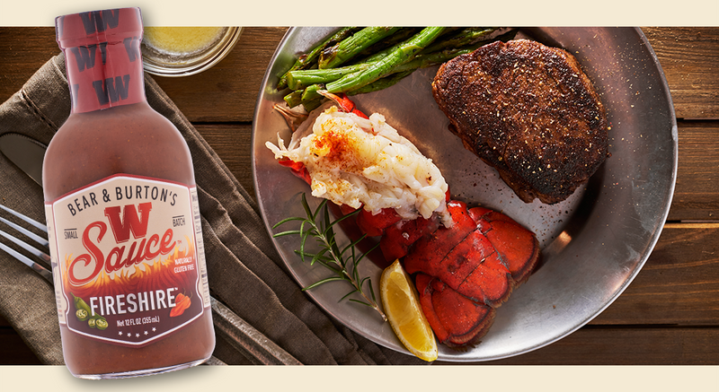 Bear & Burton’s Fireshire Surf & Turf for Two