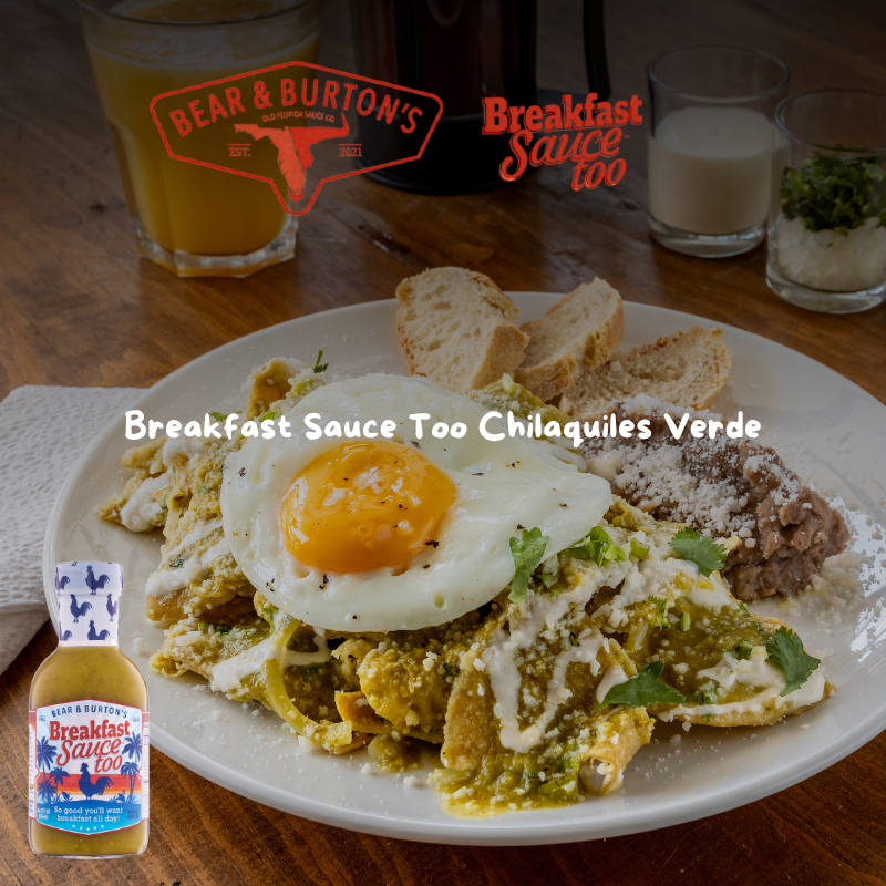 Breakfast Sauce Too Chilaquiles Verde