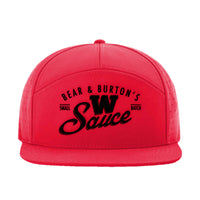 W Sauce Flat Bill Hat
